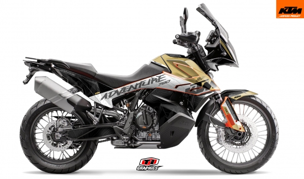 KTM 790 Adventure Dekor &#039;Highlines Desert&#039;