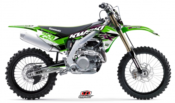 Kawasaki KX-F Dekor &#039;KWSKI Bordeaux&#039;